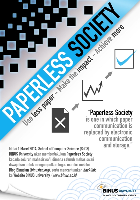 The Paperless Office and Paperless Society Will