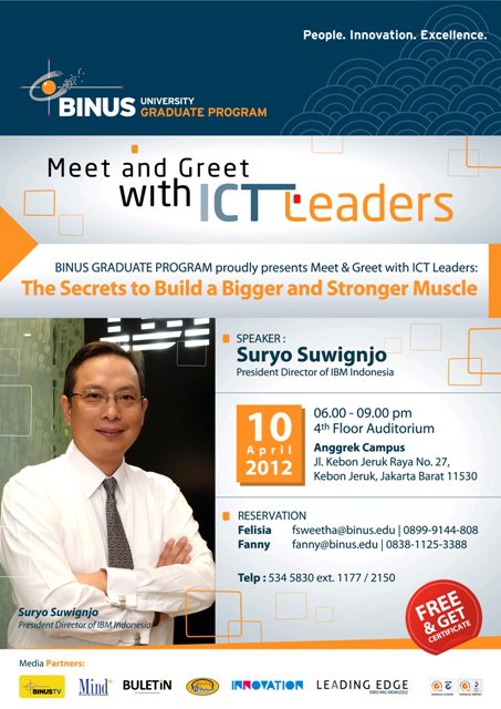 Meet & Greet with ICT Leader IBM Indonesia