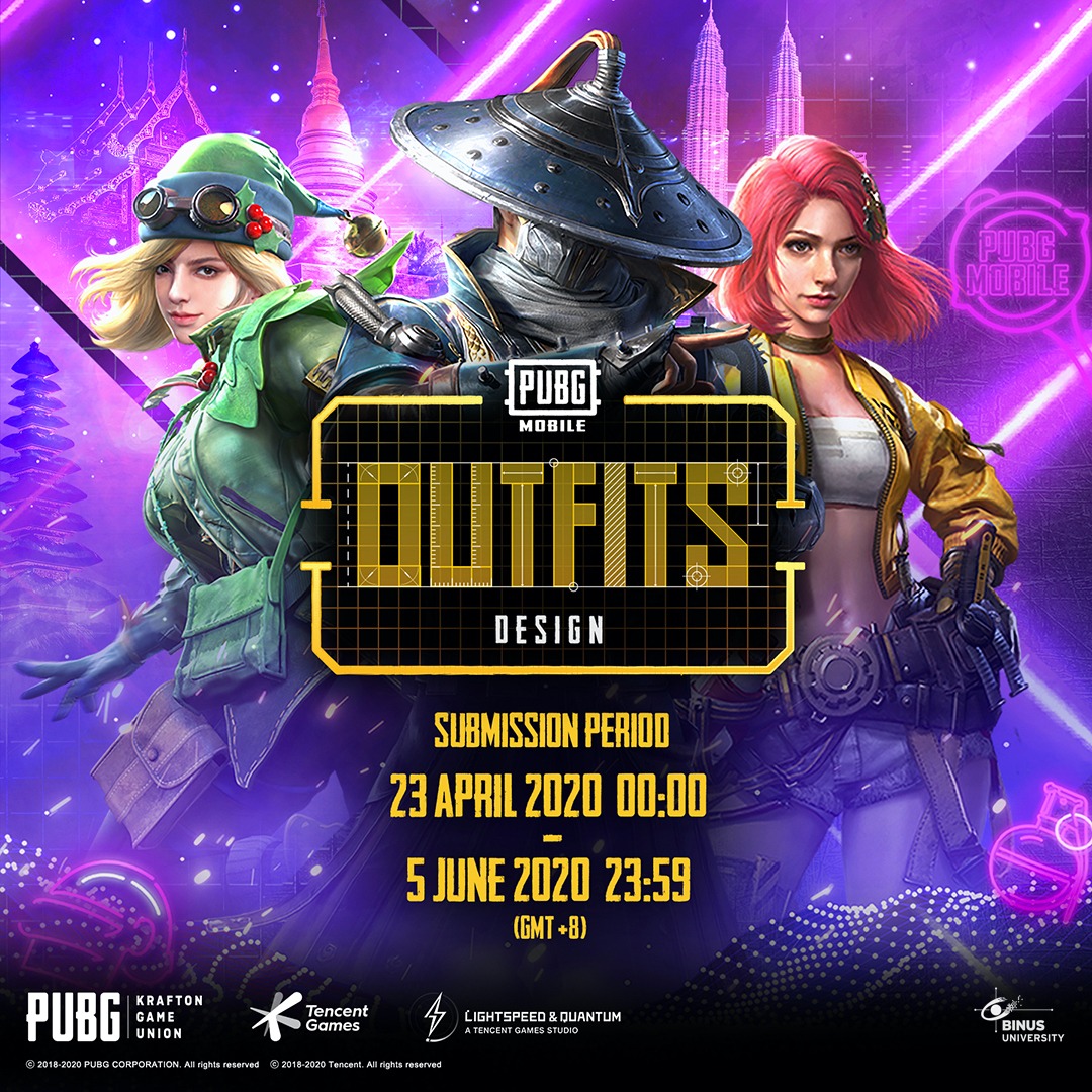 Kompetisi PUBG  Mobile  Outfit  Design Competition