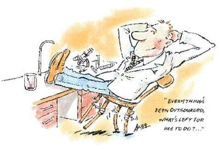 Outsourcing cartoon