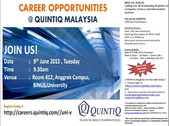 career quintic